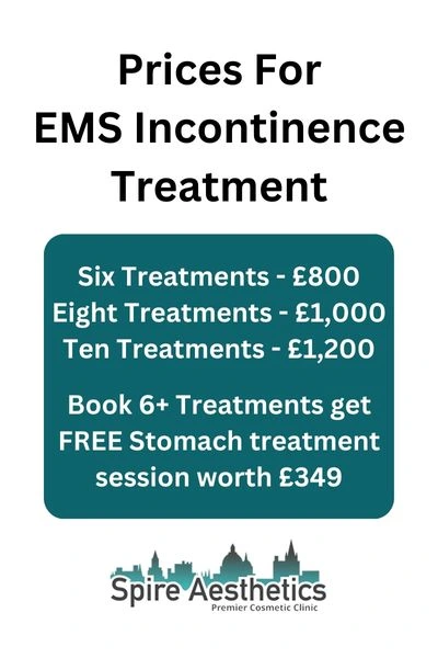 EMS Incontinence Treatment Prices Aberdeen